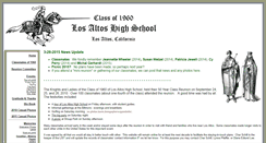 Desktop Screenshot of lahs1960.com